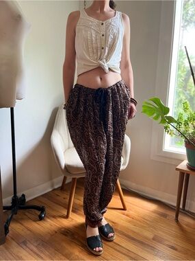 Indian Cotton Adini Vintage Harem Pants